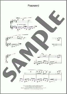 Password(Ludovico Einaudi) 楽譜 ピアノ（ソロ） ダウンロード