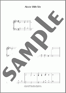 Abide With Me(Henry F. Lyte) 楽譜 ピアノ（ソロ） ダウンロード