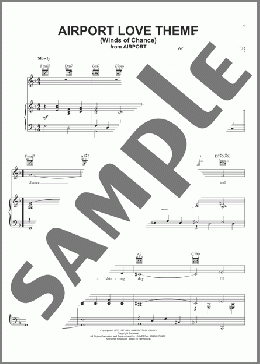 Airport Love Theme (Winds Of Chance)(Vincent Bell) 楽譜 ピアノ & ボーカル & ギター ダウンロード