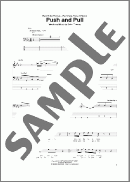 Push And Pull(Rufus Thomas) 楽譜 ベース ダウンロード