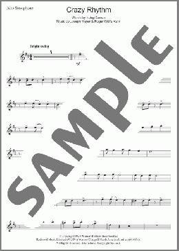 Crazy Rhythm(Chet Baker) 楽譜 その他 ダウンロード