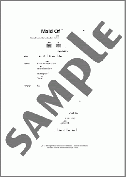 Maid Of The River(The Levellers) 楽譜 ギター（コード） ダウンロード
