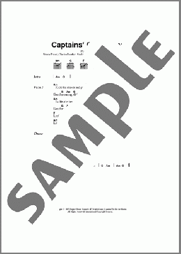 Captain's Courageous(The Levellers) 楽譜 ギター（コード） ダウンロード