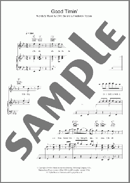Good Timin'(Jimmy Jones) 楽譜 その他 ダウンロード