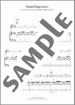 Sweet Disposition(The Temper Trap) 楽譜 その他 ダウンロード