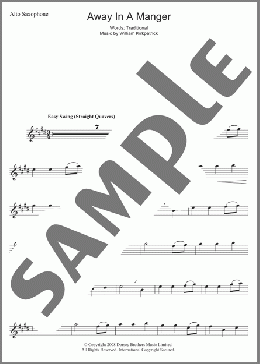 Away In A Manger(Traditional) 楽譜 その他 ダウンロード