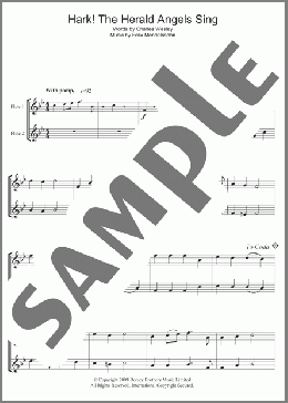 Hark! The Herald Angels Sing(Charles Wesley) 楽譜 その他 ダウンロード