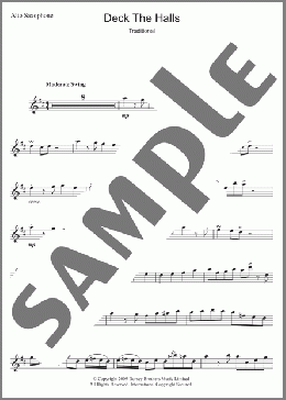 Deck The Halls(Traditional) 楽譜 その他 ダウンロード