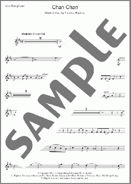 Chan Chan(Francisco Repilado) 楽譜 その他 ダウンロード