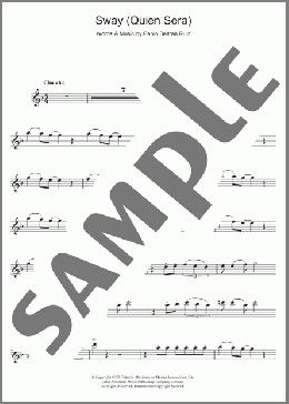 Sway (Quien Sera)(Pablo Beltran Ruiz) 楽譜 その他 ダウンロード