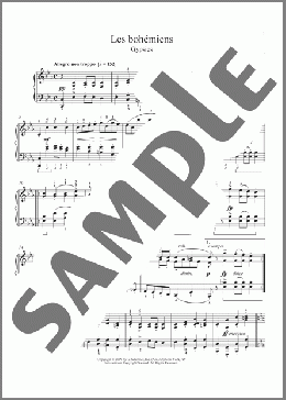 The Gypsies(Johann Friedrich Burgmuller/William Westney) 楽譜 ピアノ（ソロ） ダウンロード