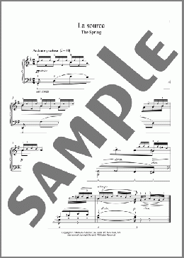 The Spring(Johann Friedrich Burgmuller/William Westney) 楽譜 ピアノ（ソロ） ダウンロード