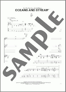 Oceans And Streams(The Black Keys) 楽譜 ギター（ソロ） ダウンロード