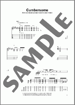 Cumbersome(Seven Mary Three) 楽譜 ギタースコア ダウンロード