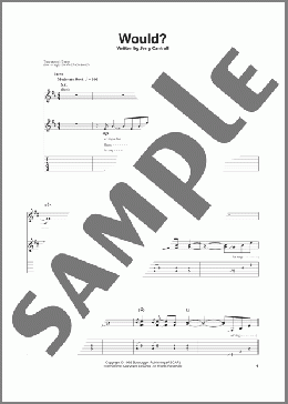 Would?(Alice In Chains) 楽譜 ギタースコア ダウンロード