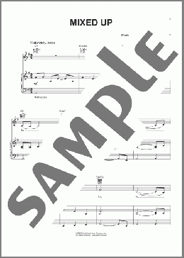 Mixed Up(Kara DioGuardi/Miley Cyrus/Hannah Montana) 楽譜 ピアノ & ボーカル & ギター ダウンロード
