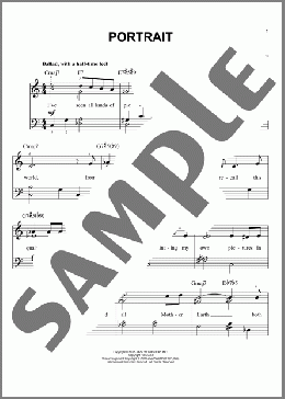 Portrait(Charles Mingus) 楽譜 ピアノ（ソロ） ダウンロード