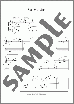 Star Wonders(Randall Hartsell) 楽譜 ピアノ（ソロ） ダウンロード