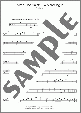 When The Saints Go Marching In(Traditional) 楽譜 その他 ダウンロード