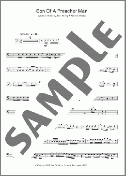 Son-Of-A-Preacher Man(Dusty Springfield) 楽譜 トロンボーン（ソロ） ダウンロード