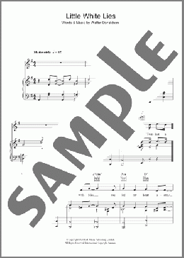 Little White Lies(Dick Haymes) 楽譜 その他 ダウンロード