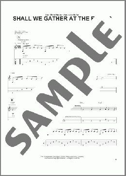 Shall We Gather At The River?(Steve Hunter) 楽譜 ギター（ソロ） ダウンロード