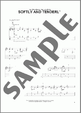 Softly And Tenderly(Steve Hunter/Will L. Thompson) 楽譜 ギター（ソロ） ダウンロード