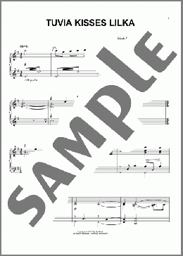 Tuvia Kisses Lilka(James Newton Howard/Defiance (Movie)) 楽譜 ピアノ（ソロ） ダウンロード
