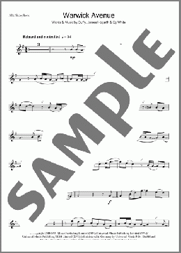 Warwick Avenue(Duffy) 楽譜 その他 ダウンロード