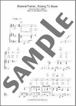 Eternal Father, Strong To Save(William Whiting) 楽譜 その他 ダウンロード