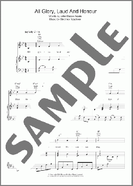 All Glory, Laud And Honor(John Mason Neale) 楽譜 その他 ダウンロード