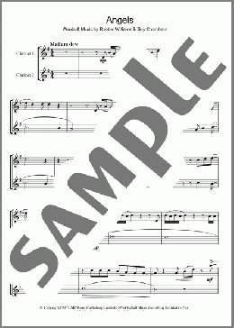 Angels(Robbie Williams) 楽譜 その他 ダウンロード