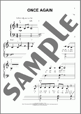 Once Again(Matt Redman) 楽譜 ピアノ（ソロ） ダウンロード