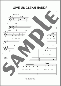 Give Us Clean Hands(Chris Tomlin) 楽譜 ピアノ（ソロ） ダウンロード