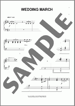 Wedding March (arr. Phillip Keveren)(Felix Mendelssohn) 楽譜 ピアノ（ソロ） ダウンロード