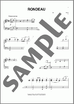 Rondeau (arr. Phillip Keveren)(Jean-Joseph Mouret) 楽譜 ピアノ（ソロ） ダウンロード