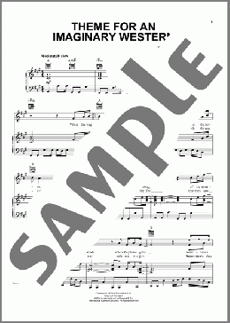 Theme For An Imaginary Western(Mountain) 楽譜 ピアノ & ボーカル & ギター ダウンロード