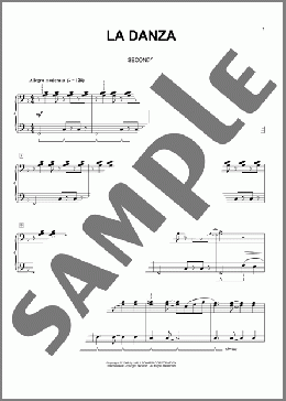 La Danza(Eugenie Rocherolle) 楽譜 ピアノ（連弾） ダウンロード