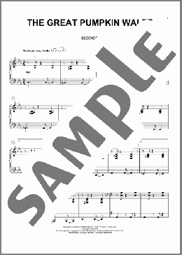 The Great Pumpkin Waltz(Vince Guaraldi) 楽譜 ピアノ（連弾） ダウンロード