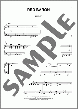 Red Baron(Vince Guaraldi) 楽譜 ピアノ（連弾） ダウンロード