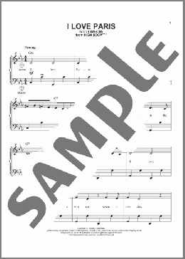 I Love Paris (arr. Gary Meisner)(Cole Porter/Gary Meisner) 楽譜 その他 ダウンロード