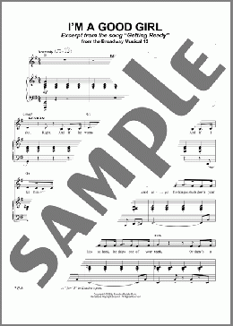 I'm A Good Girl(Jason Robert Brown/13: The Musical) 楽譜 ピアノ & ボーカル ダウンロード
