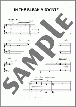 In The Bleak Midwinter [Jazz version] (arr. Phillip Keveren)(Gustav Holst) 楽譜 ピアノ（ソロ） ダウンロード