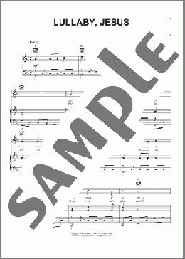 Lullaby, Jesus(Traditional) 楽譜 ピアノ & ボーカル & ギター ダウンロード
