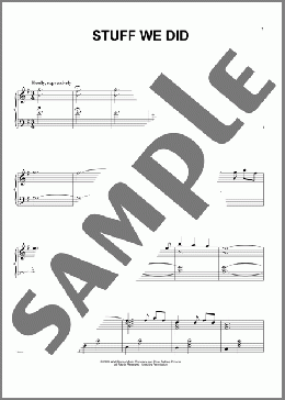 Stuff We Did (from Up)(Michael Giacchino/Up (Movie)) 楽譜 ピアノ（ソロ） ダウンロード