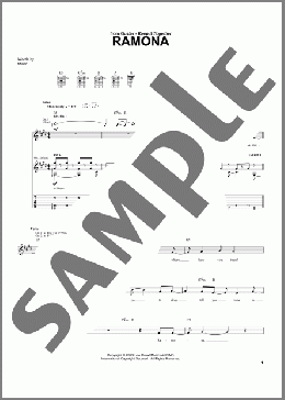 Ramona(Guster) 楽譜 ギター（ソロ） ダウンロード