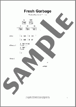 Fresh Garbage(Spirit) 楽譜 ギター（コード） ダウンロード