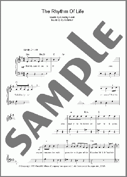 The Rhythm Of Life(Cy Coleman) 楽譜 ピアノ（ソロ） ダウンロード