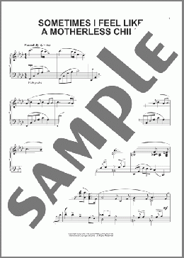 Sometimes I Feel Like A Motherless Child (arr. Phillip Keveren)(African-American Spiritual) 楽譜 ピアノ（ソロ） ダウンロード