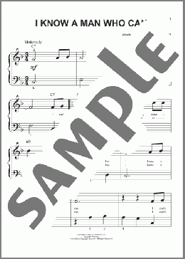 I Know A Man Who Can(George Jones/The Cathedrals) 楽譜 ピアノ（ソロ） ダウンロード